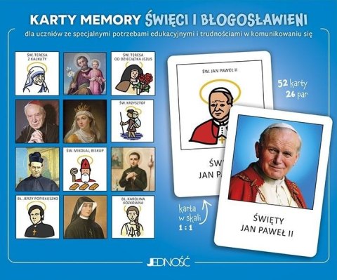 Karty memory Święci i błogosławieni