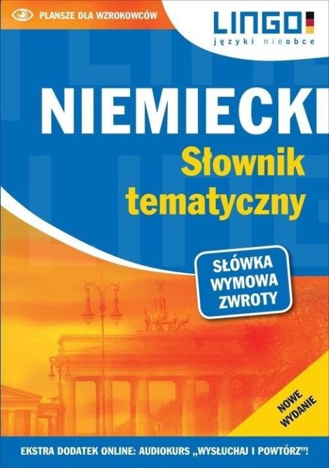 Niemiecki. Słownik tematyczny. Książka + CD