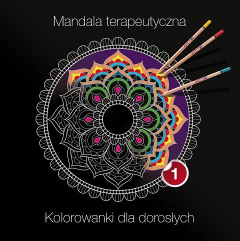 Mandala terapeutyczna 1. Kolorowanki dla dorosłych