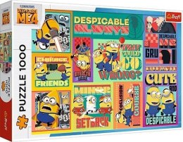 Puzzle 1000 Szalone przygody Minionków TREFL