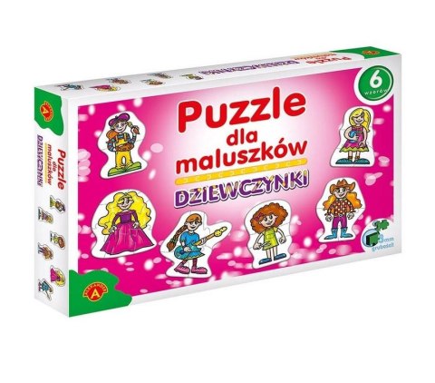 Puzzle dla maluszków - dziewczynki ALEX