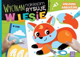 Wycinam, naklejam, rysuję. W lesie. Wycinanki edu