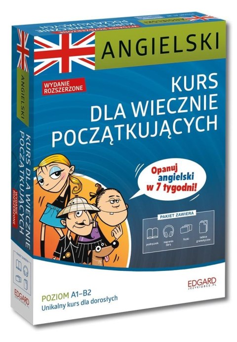 Angielski. Kurs dla wiecznie początkujących w.roz.