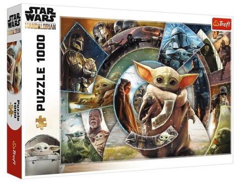 Puzzle 1000 Star Wars Podróż Grogu TREFL