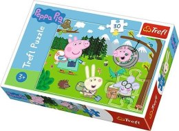 Puzzle 30 Świnka Peppa Leśna wyprawa TREFL