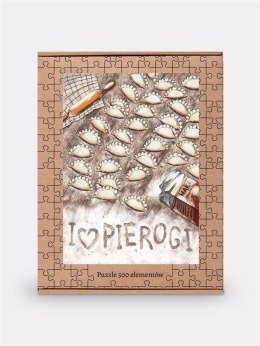 Puzzle 500 I love pierogi