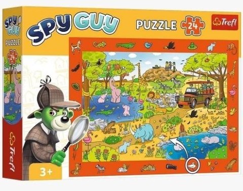 Puzzle 24 Obserwacyjne - Spy Guy Safari TREFL