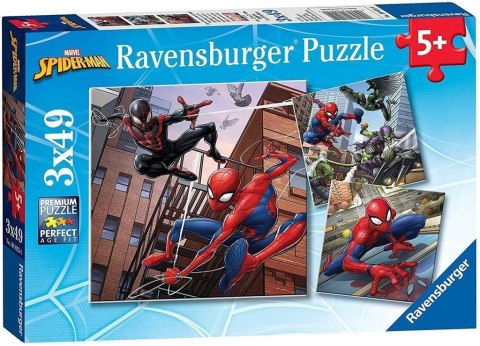 Puzzle 3x49 Spiderman w akcji