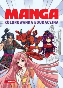 Manga. Kolorowanka edukacyjna