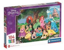 Puzzle 104 Super Kolor Disney Princess