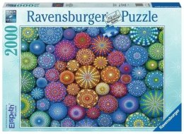 Puzzle 2000 Tęczowe mandale