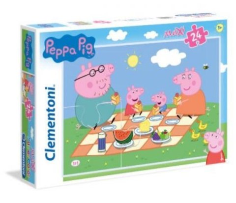 Puzzle 24 Maxi Super Kolor Peppa Pig