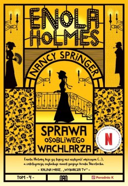 Enola Holmes T.4 Sprawa osobliwego wachlarza