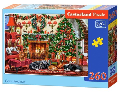 Puzzle 260 Cozy Fireplace CASTOR