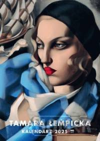 Kalendarz 2025 Tamara Łempicka wzór 2