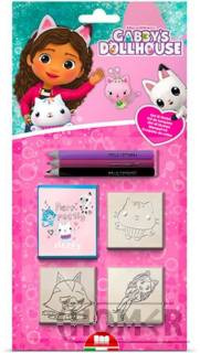 Pieczątki Koci domek Gabi