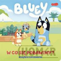 Bluey W co się pobawimy? Książka z okienkami