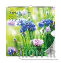 Kalendarz 2025 KWIATY LUX