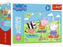 Puzzle 20 miniMaxi Beztroski dzień Peppy 1 TREFL