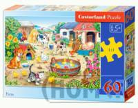 Puzzle 60 Castorland Wiejskie podwórko Farm