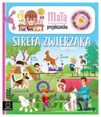 Album z naklejkami Mała projektantka Strefa zwierzaka