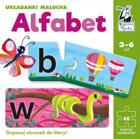 Układanki malucha Alfabet Puzzle 24 elementy