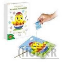 Piaskowe malowanki Wielkanocny kurczaczek