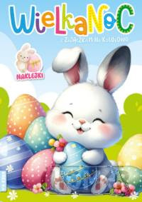 Wielkanoc z zajączkiem na kolorowo