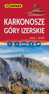 Karkonosze , Góry Izerskie 1:35 000