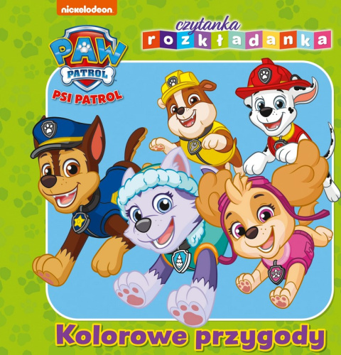 Psi Patrol. Czytanka rozkładanka. Kolorowe...
