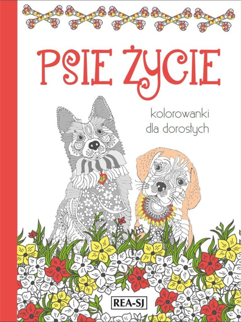 Kolorowanki dla dorosłych Psie życie