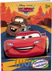 Auta. Kolorowanka z Naklejkami