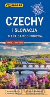 Czechy i Słowacja 1:500 000 mapa samochodowa