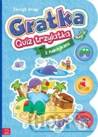 Gratka-Quiz trzylatka Zeszyt drugi