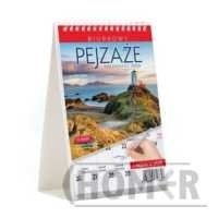 Kalendarz 2026 Biurkowy A5 miesięczny Pejzaże