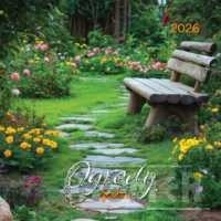 Kalendarz 2026 KD-12 Ogrody ścienny duży