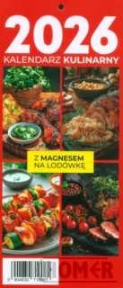 Kalendarz 2026 Kulinarny z magnesem na lodówkę