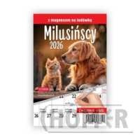 Kalendarz 2026 Milusińscy z magnesem na lodówkę