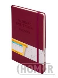 Kalendarz Nauczyciela 2025/2026 A5 TDW bordowy