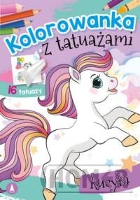 Kolorowanka z tatuażami Kucyki