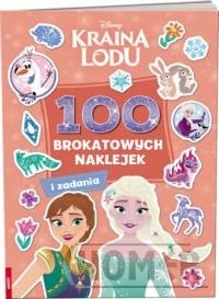 Kraina Lodu 100 Brokatowych naklejek