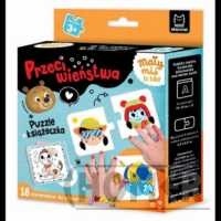 Mały miś to lubi! Przeciwieństwa. Puzzle + książeczka