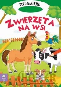Teczka Zwierzęta na wsi z podwójnymi naklejkami