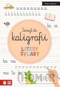 Zeszyt do kaligrafii Litery, sylaby