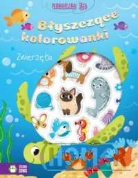 Błyszczące kolorowanki. Zwierzęta