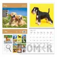 Kalendarz 2026 30x30 Psy