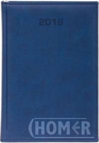 Kalendarz 2026 A4 Vivella granatowy