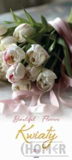 Kalendarz 2026 KPD-1 paskowy duży Kwiaty