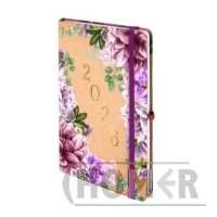 Kalendarz 2026 Kraft A5 TNS Lilie