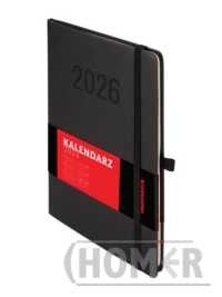 Kalendarz 2026 Memofix A5 TDW czarny